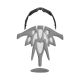 12. Kask Meteor Gruver L 58-61 cm biało-zielony 24802
