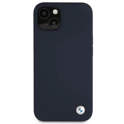 2. Etui BMW Silicone Signature na iPhone 13 mini - granatowe