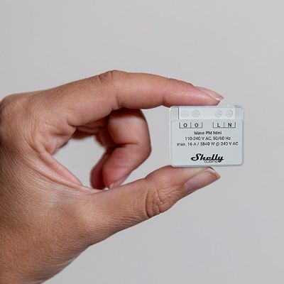 3. Inteligentny sterownik do pomiaru zużycia energii Z-Wave Shelly Wave PM Mini