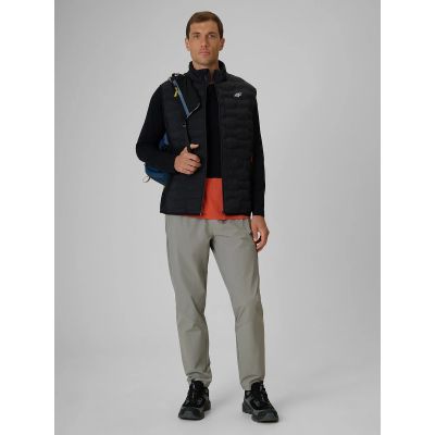 3. Longsleeve trekkingowy regular męski 4F 4FRSS26TFLOM658-20S