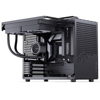 36. Obudowa Jonsplus MATX Uchwyt Case Z20 - czarny