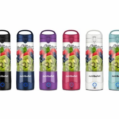 4. Blender przenośny Nutribullet NBP003LBL, jasnoniebieski