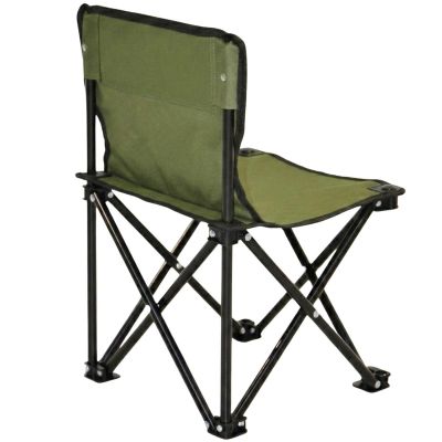 3. KRZESŁO TURYSTYCZNE SKŁADANE ZIELONE 30X30X25/47CM ENERO CAMP