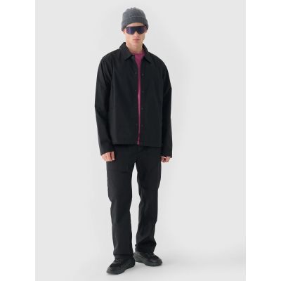 6. T-shirt regular gładki męski 4F 4FRAW24TTSHM2602-60S