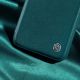 10. Nillkin Qin Cloth Pro Case etui do iPhone 14 Plus osłona na aparat kabura pokrowiec obudowa z klapką szary
