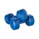 11. Zestaw hantelek bitumicznych 20kg ( 2x1kg + 2x2kg + 2x3kg + 2x4kg ) , REBEL ACTIVE