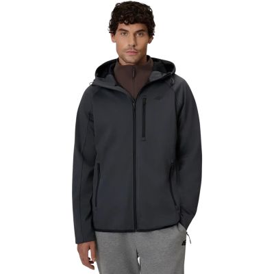Kurtka męska softshell 4F M646 antracyt 4FWAW26TSOFM646 22S