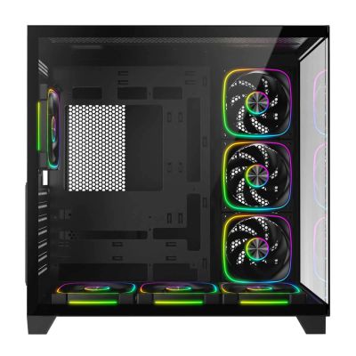 5. RAMPAGE OBUDOWA PC ZE SZKŁEM HARTOWANYM SEALITE 7X WENTYLATOR ARGB PWM BLACK