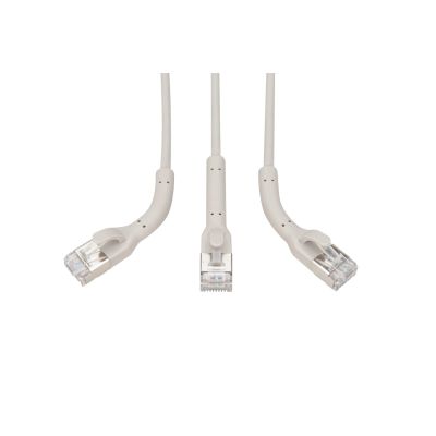 3. Kabel krosowy DIGITUS abw.CAT 6A F/FTP miedziany, 3m, szary 10 szt.