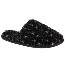 Kapcie Calvin Klein Slipper Mule Fur Mono W HW0HW00536-0GK