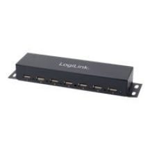 LogiLink UA0148 huby i koncentratory 480 Mbit/s Szary