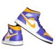 7. Buty  Air Jordan 1 MID Sneakersy Los Angeles Lakers LA - DQ8426-517