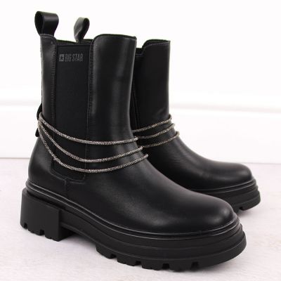 14. Botki skórzane Big Star W INT2053 INT2053