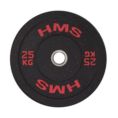 6. Talerz olimpijski HMS RED BUMPER 25 kg HTBR25 
