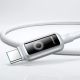6. Kabel Joyroom S-A55 StarFlight 100W USB-C - USB-C 1,2m - biały