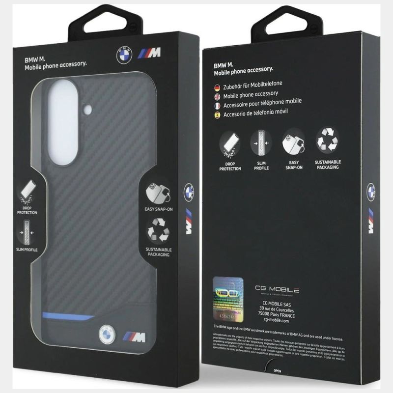8. Etui BMW M Carbon na Samsung Galaxy A37 5G - czarne