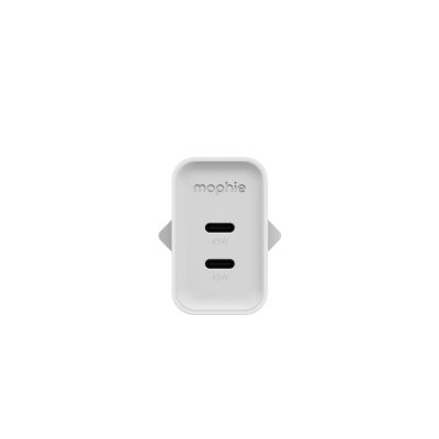 5. mophie Speedport 45 Uniwersalne Biały Prąd przemienny Szybkie ładowanie Wewnętrzna
