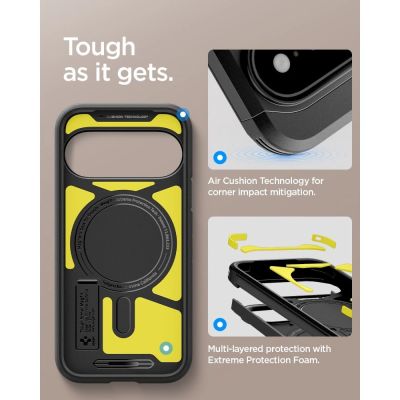 11. Etui Spigen Tough Armor Mag MagSafe na Google Pixel 11 Pro XL - czarne