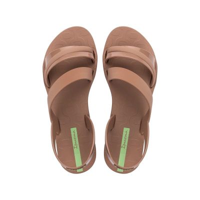 2. Ipanema buty sandały damskie Vibrant Sandal Fem modne wygodne brązowe guma