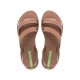 2. Ipanema buty sandały damskie Vibrant Sandal Fem modne wygodne brązowe guma