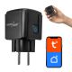 11. GREENBLUE ZDALNIE STEROWANE GNIAZDKO WIFI, ANDROID/IOS/ALEXA/GOOGLE HOME, TIMER, WATOMIERZ, MAX 16A/3840W GB735 B