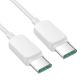 12. Kabel Joyroom S-A14 USB-C - USB-C 60W 1,2m - biały