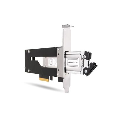 8. Kontroler pamięci masowej ICY Dock ToughArmor MB840M2P-B - Karta M.2 NVMe - PCIe 3.0 x4 - 1 nadajnik/kanał - Srebrny