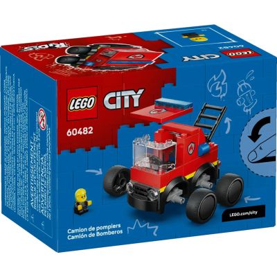 2. LEGO City 60482 Wyścigówki: ciężarówka strażacka