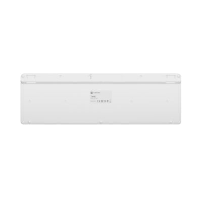 3. NATEC KLAWIATURA TANG US BEZPRZEWODOWA BT + 2.4GHZ CICHA SLIM BIAŁA