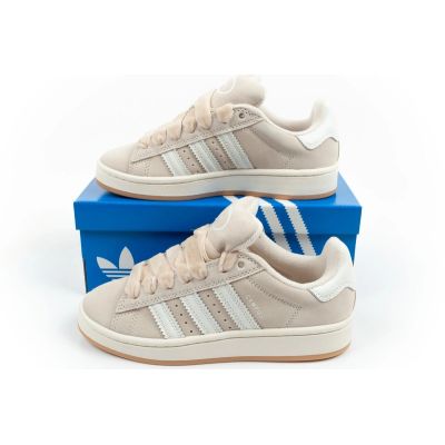 10. Adidas buty damskie sportowe Campus 00s skórzane sneakersy beżowe