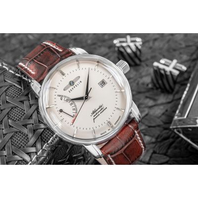 5. Zegarek Męski ZEPPELIN Atlantic Automatic Power Reserve  8462-5 + BOX