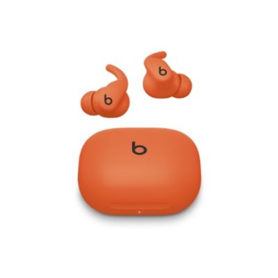 7. Słuchawki bezprzewodowe Beats Powerbeats Fit douszne (jasnopomarańczowe)