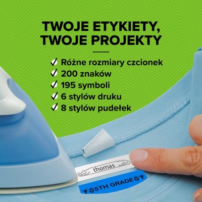 10. DYMO LetraTag LT-100H + Tape drukarka etykiet 160 x 160 DPI 6,8 mm/s ABC