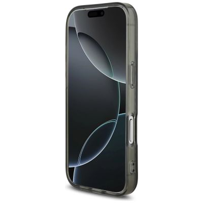 5. Etui AMG Double Layer Transparent Smocked MagSafe do iPhone 17 Pro - czarne