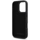7. Etui Karl Lagerfeld HC Grained PU Cardslot Metal Signature na iPhone 16 Pro - czarne