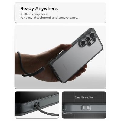 11. Etui Spigen Ultra Hybrid na Samsung Galaxy S26 Ultra - przezroczysto-czarne