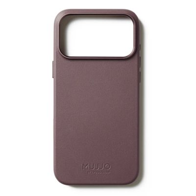 5. Mujjo Leather Case - etui skórzane do iPhone 17 Pro Max kompatybilne z MagSafe (bronze red)