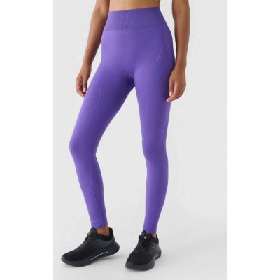 4. Damskie legginsy treningowe bezszwowe 4F x Anna Lewandowska 4F 4FALSAW24TFTIF345-51S