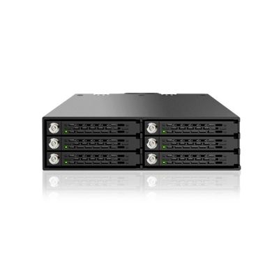 2. Płyta montażowa IcyDock 6x6.3cm SATAI-III w 1x5.25" SSD do 9.5 KEY