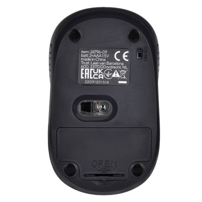 9. Mysz TRUST Primo Wireless Mouse matt black