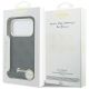 8. Etui Guess 4G Script MagSafe na iPhone 17 Pro - czarne