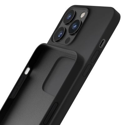 10. Etui 3mk Silicone Case na iPhone 16 Pro Max - czarne