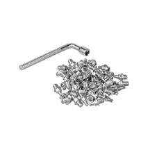 FUNN 50 szt. pinów MAMBA/RIPPER/PYTHON srebrne