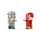 7. LEGO Sonic the Hedgehog 77118 - Silver w samochodzie kontra Knuckles w monster trucku