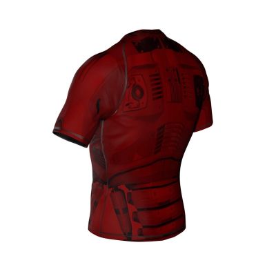 6. Koszulka kompresyjna "Cyborg" typu Rashguard powstała z materiału DBX MORE DRY  M
