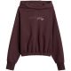 2. Bluza damska 4F F2175 ciemnorązowa 4FWSS26TSWSF2175 80S