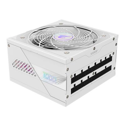 16. Zasilacz Gigabyte AORUS ELITE P1000W 80+ Platinum Modular PCIe 5.0 ICE (GP-AE1000PM PG5 ICE)