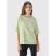 T-shirt oversize z nadrukiem damski 4F 4FRAW24TTSHF2583-43S