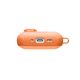3. Etui AMAZINGTHING Titan Pro Mag Case Clear do AirPods Pro 3 - pomarańczowe