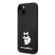 2. Etui Karl Lagerfeld Silicone Choupette MagSafe na iPhone 14 Plus - czarne